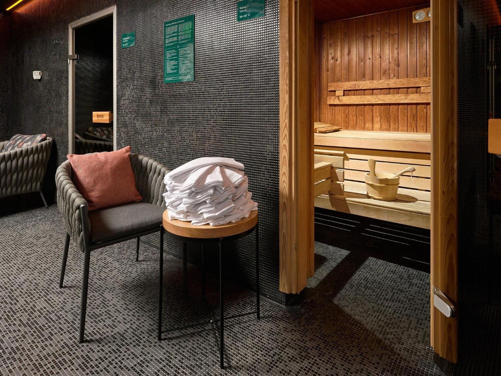 Verno House Budapest, Vignette Collection By Ihg Eksteriør bilde The sauna at the KPH spa